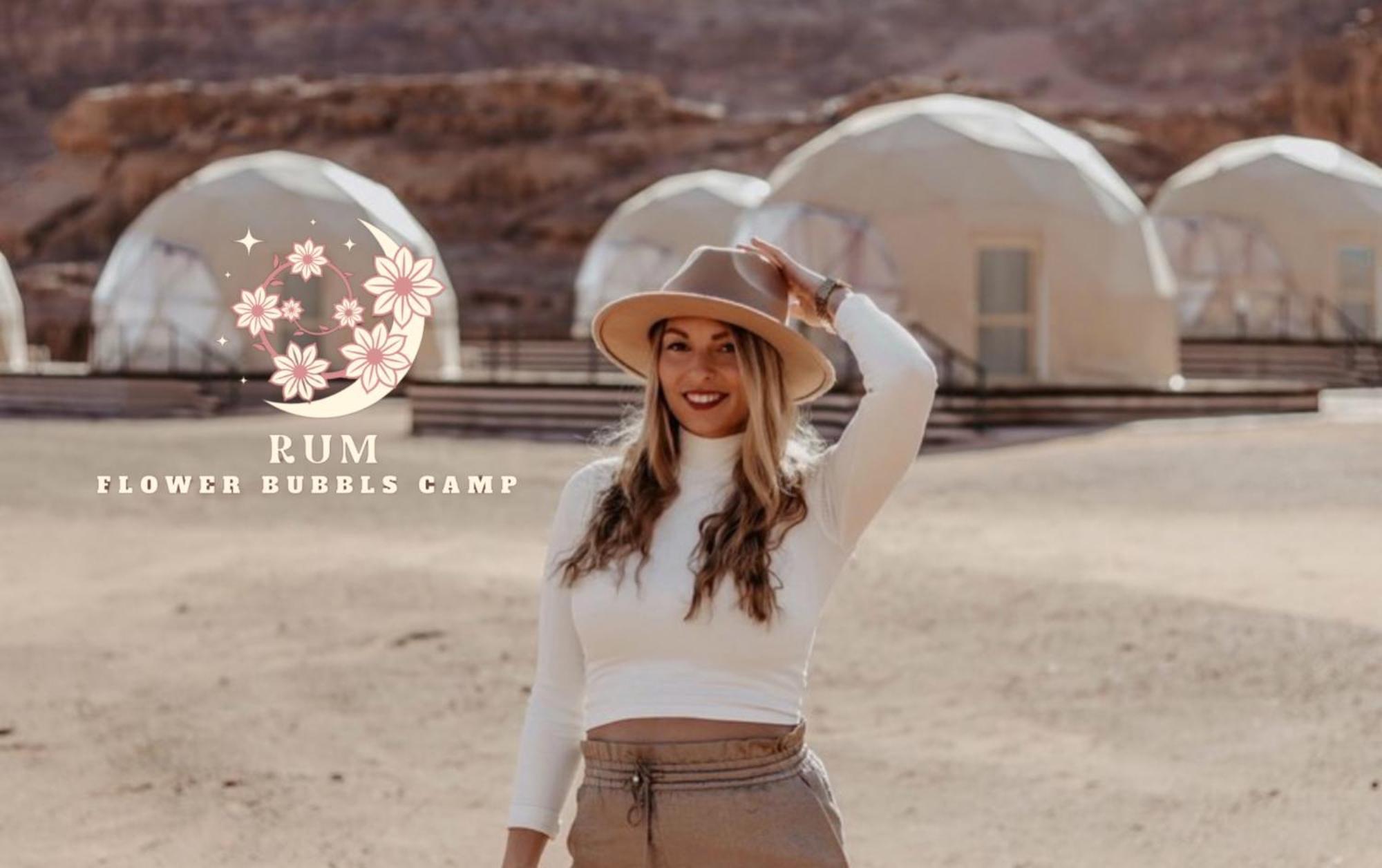 Rum Flower Bubbles Luxury Camp Wadi Rum Exterior photo