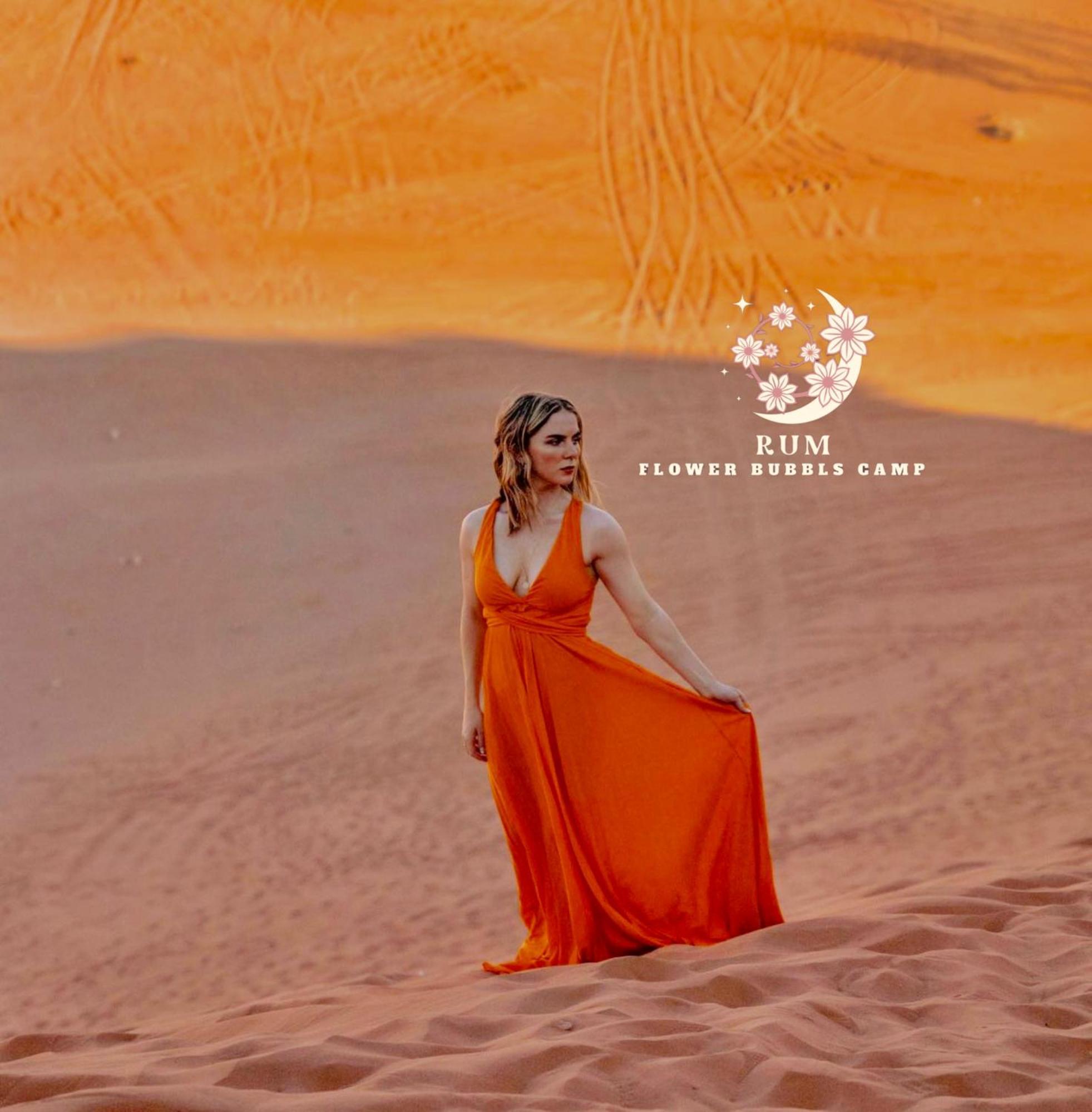 Rum Flower Bubbles Luxury Camp Wadi Rum Exterior photo