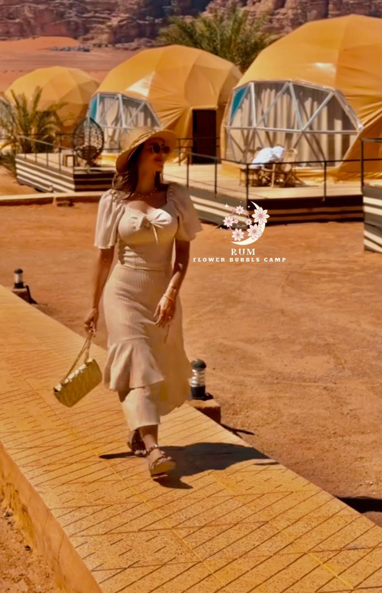 Rum Flower Bubbles Luxury Camp Wadi Rum Exterior photo